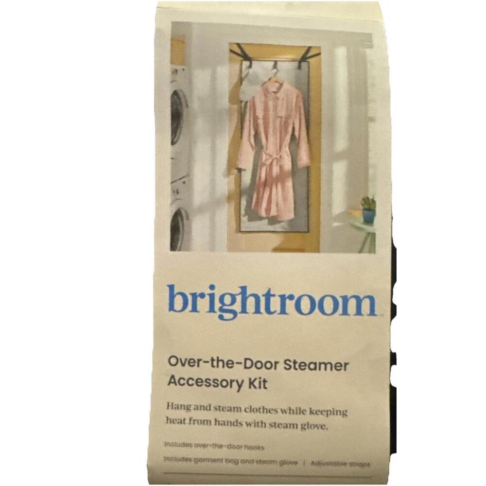 NIP BrightRoom Over-The-Door Steamer Accessory Kit 60" Long X 24" Wide